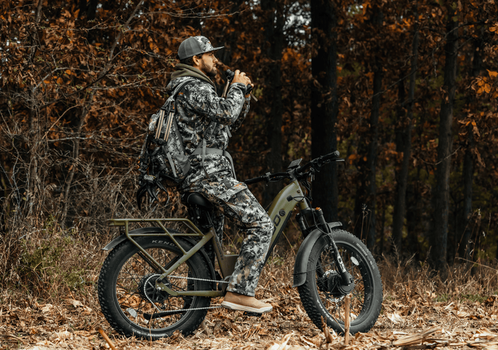 RAMBO Krusader 3.0 All-Wheel Drive Hunting Electric Bikes Mossy Oak Bottomland Camo 5