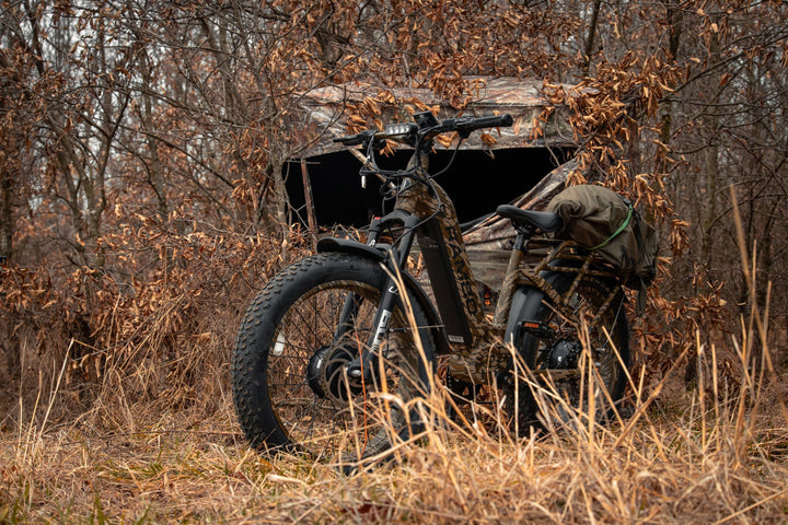 RAMBO Krusader 3.0 All-Wheel Drive Hunting Electric Bikes Mossy Oak Bottomland Camo 6