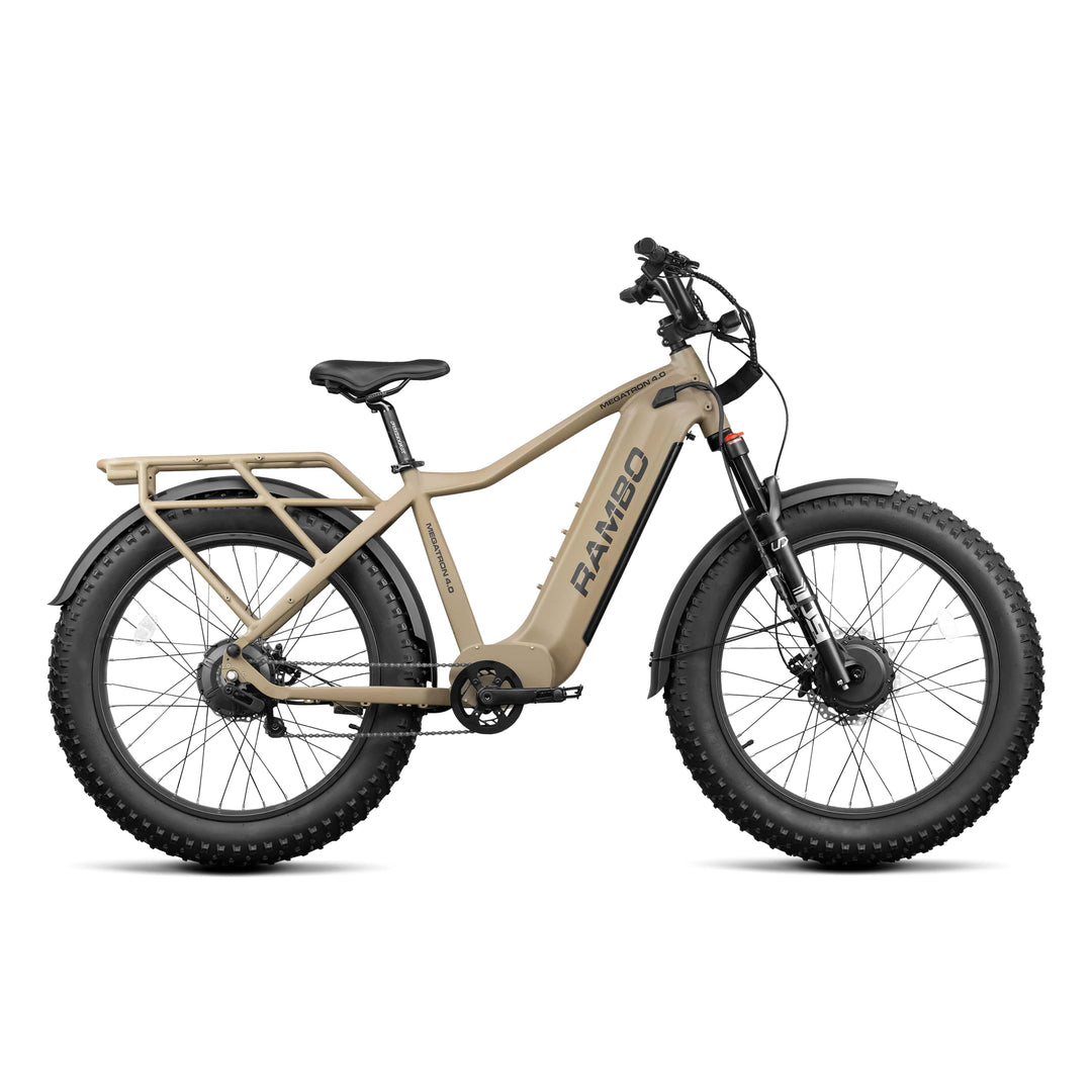 RAMBO Megatron 4.0 All-Wheel Drive Hunting Electric Bikes FDE 1