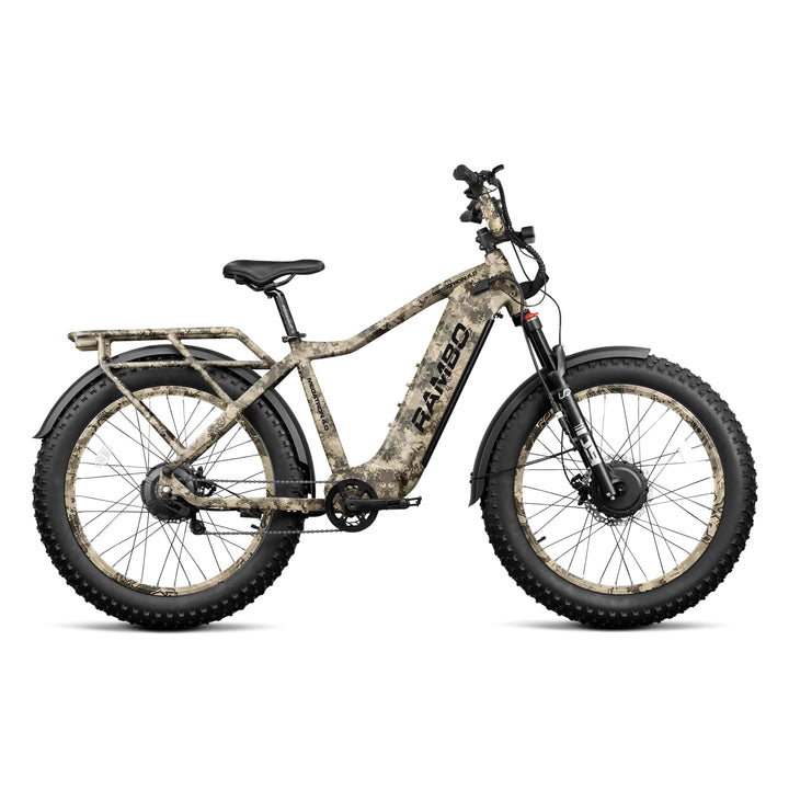 RAMBO Megatron 4.0 All-Wheel Drive Hunting Electric Bikes FDE 3