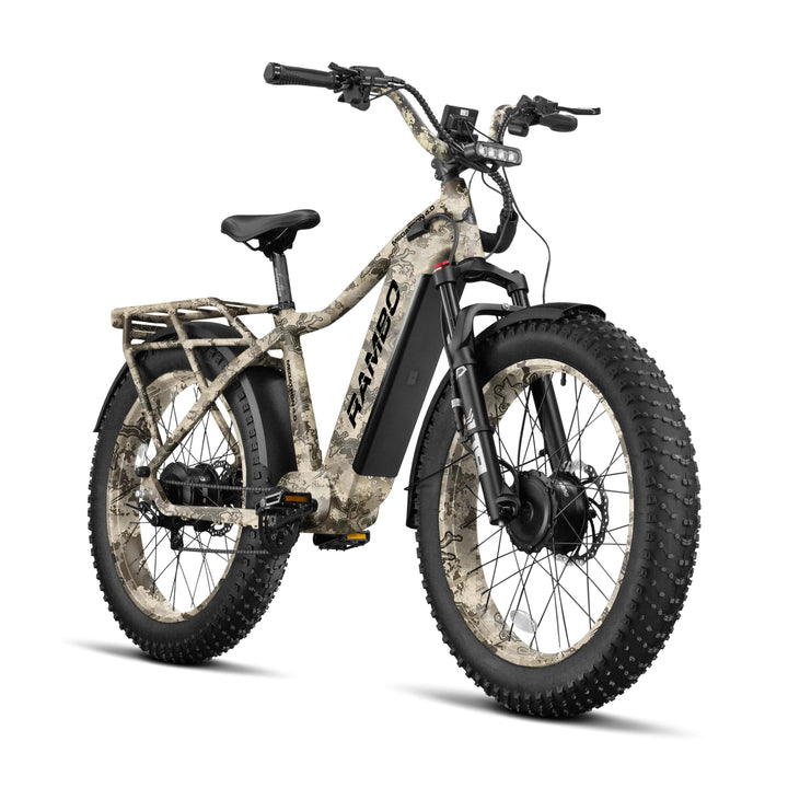 RAMBO Megatron 4.0 All-Wheel Drive Hunting Electric Bikes FDE 4