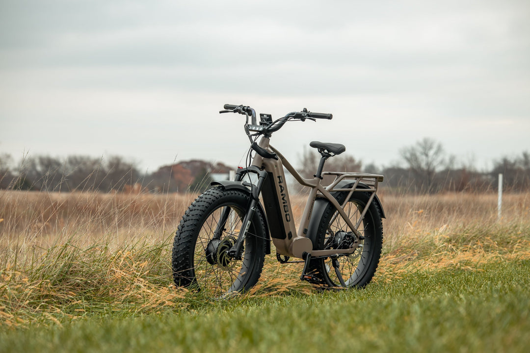 RAMBO Megatron 4.0 All-Wheel Drive Hunting Electric Bikes FDE 7