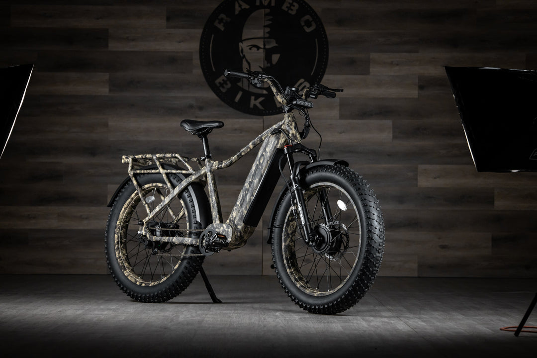 RAMBO Megatron 4.0 All-Wheel Drive Hunting Electric Bikes FDE 5