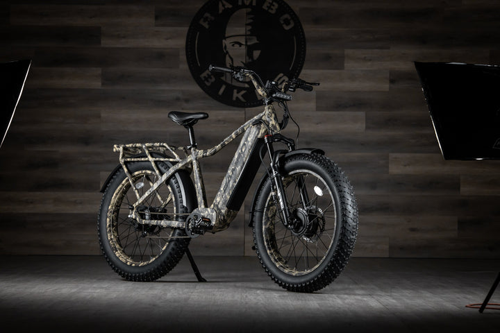 RAMBO Megatron 4.0 All-Wheel Drive Hunting Electric Bikes FDE 5