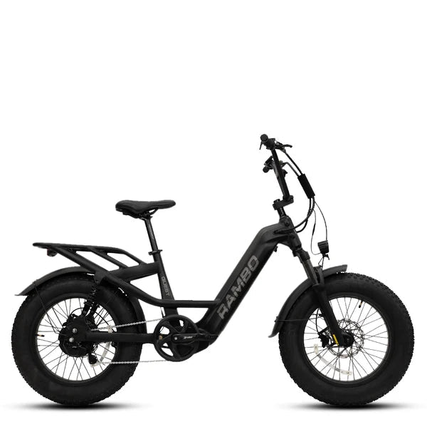 RAMBO Quest Step Thru Bike Step-Thru Electric Bikes Black 1