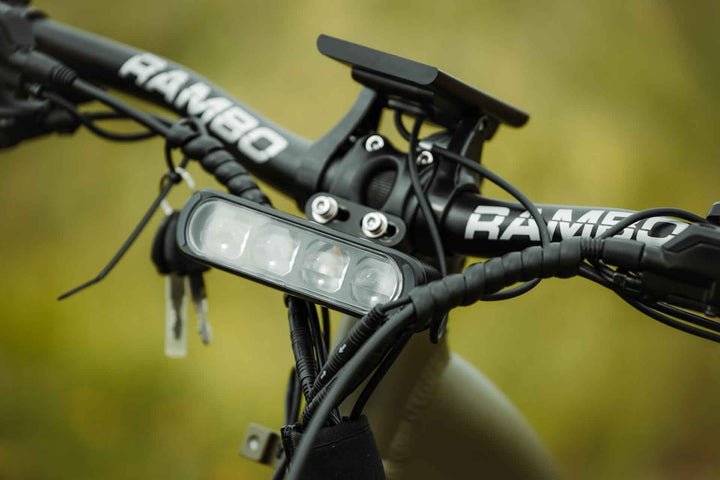 RAMBO Rebel 2.0 Mid-Drive Power Hunting Electric Bikes Mossy Oak Bottomland Camo 11