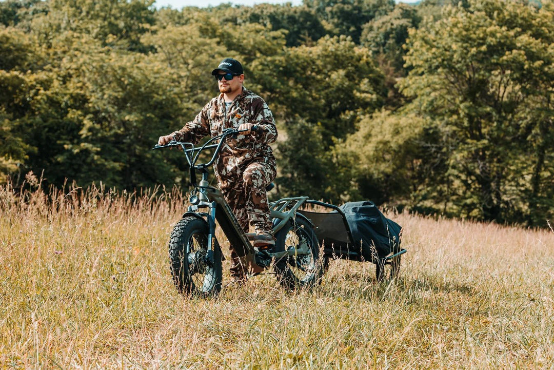RAMBO Revolt AWD Step Thru Bike Step-Thru Electric Bikes OD Green 11