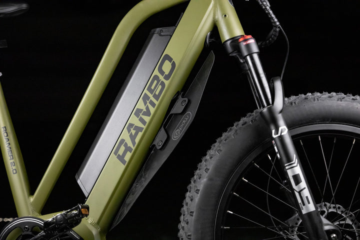 RAMBO Roamer 2.0 Mid Drive Electric Bike Hunting Electric Bikes OD Green 7