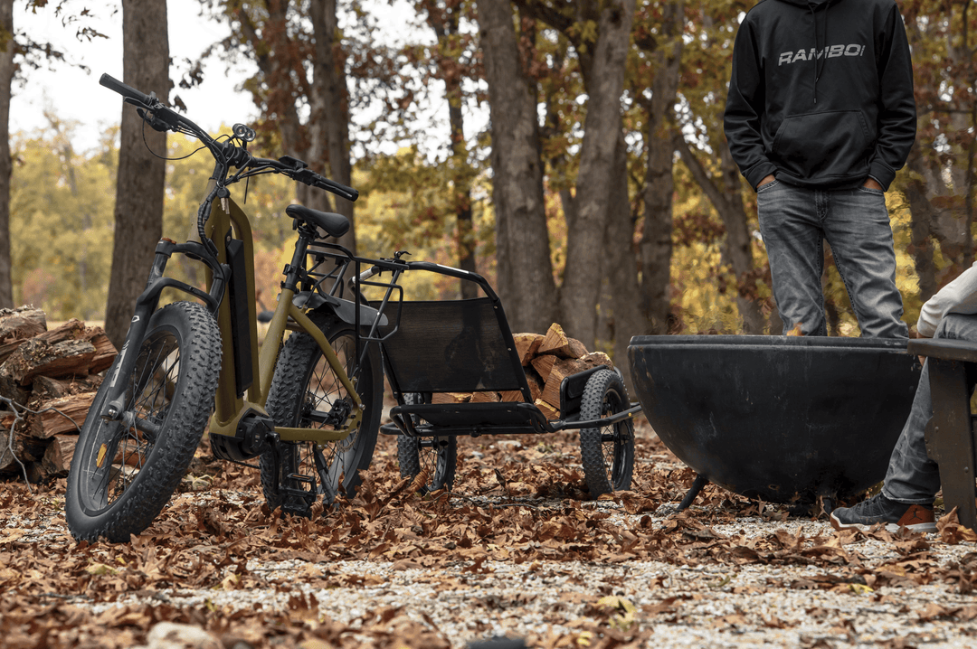 RAMBO Roamer 2.0 Mid Drive Electric Bike Hunting Electric Bikes OD Green 4