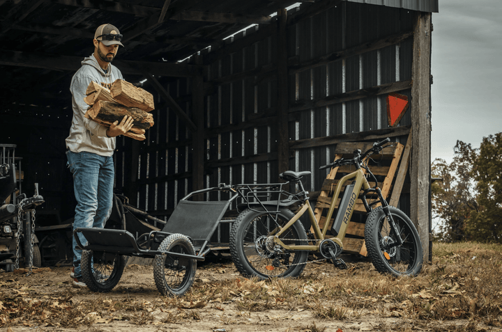 RAMBO Roamer 2.0 Mid Drive Electric Bike Hunting Electric Bikes OD Green 3
