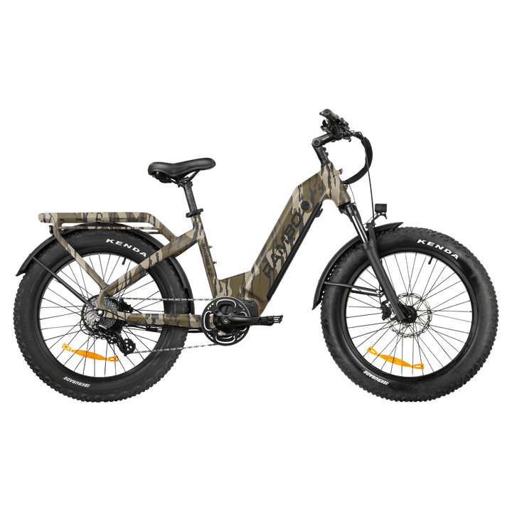 RAMBO Savage 2.0 750W-1000W Hub Drive Rambo Hight Performance Electric Bikes Mossy Dak Bottomland Camo 13