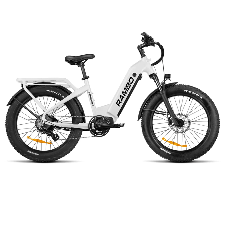 RAMBO Savage 2.0 750W-1000W Hub Drive Rambo Hight Performance Electric Bikes Matte Black 2