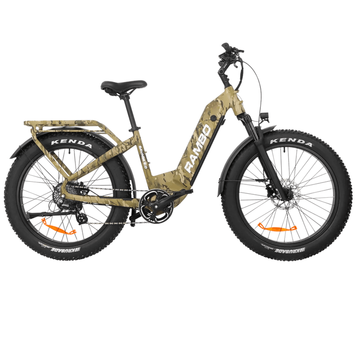 RAMBO Savage 2.0 750W-1000W Hub Drive Rambo Hight Performance Electric Bikes Matte Black 3
