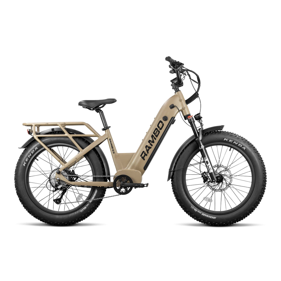 RAMBO Savage 2.0 Hunting Bike Hunting Electric Bikes FDE 1