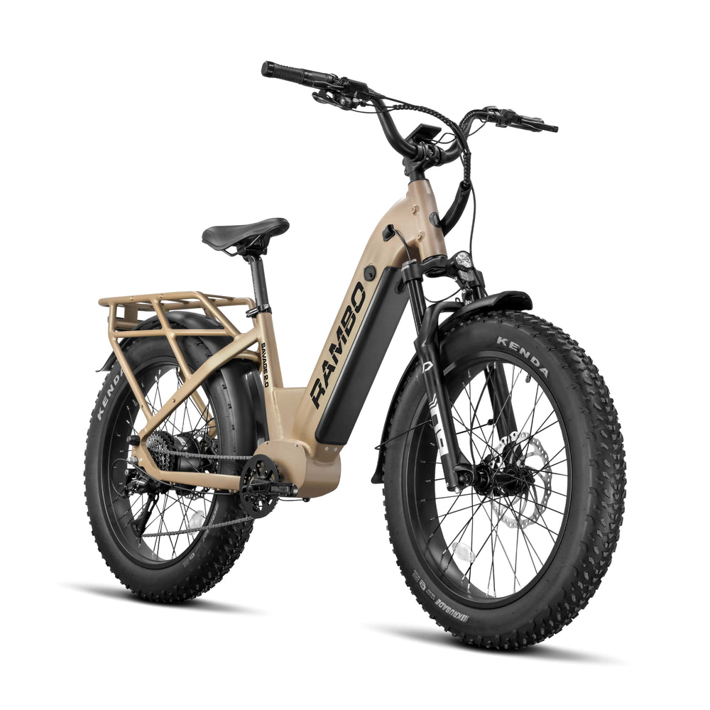 RAMBO Savage 2.0 Hunting Bike Hunting Electric Bikes FDE 2