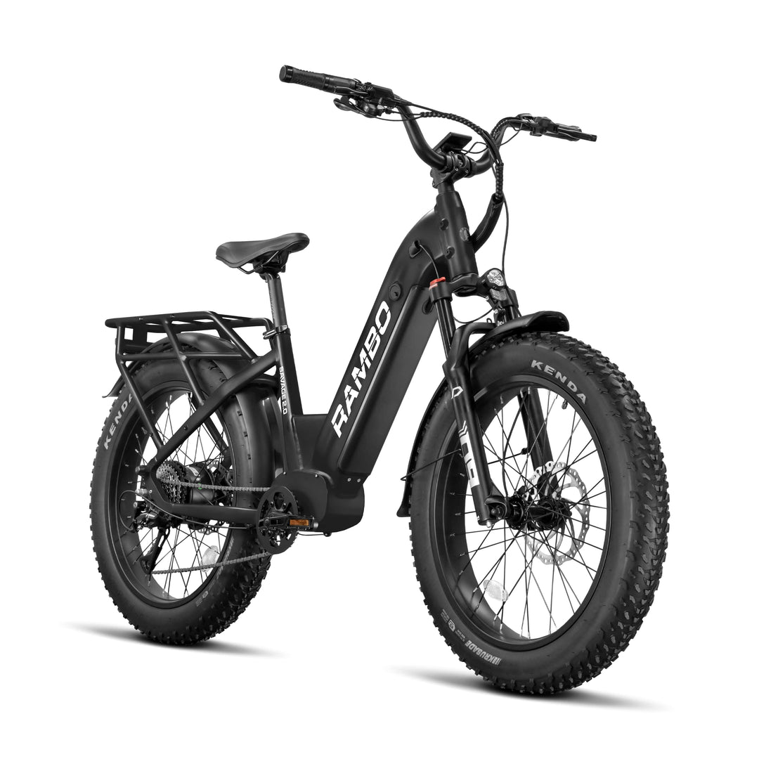 RAMBO Savage 2.0 Hunting Bike Hunting Electric Bikes Black 6
