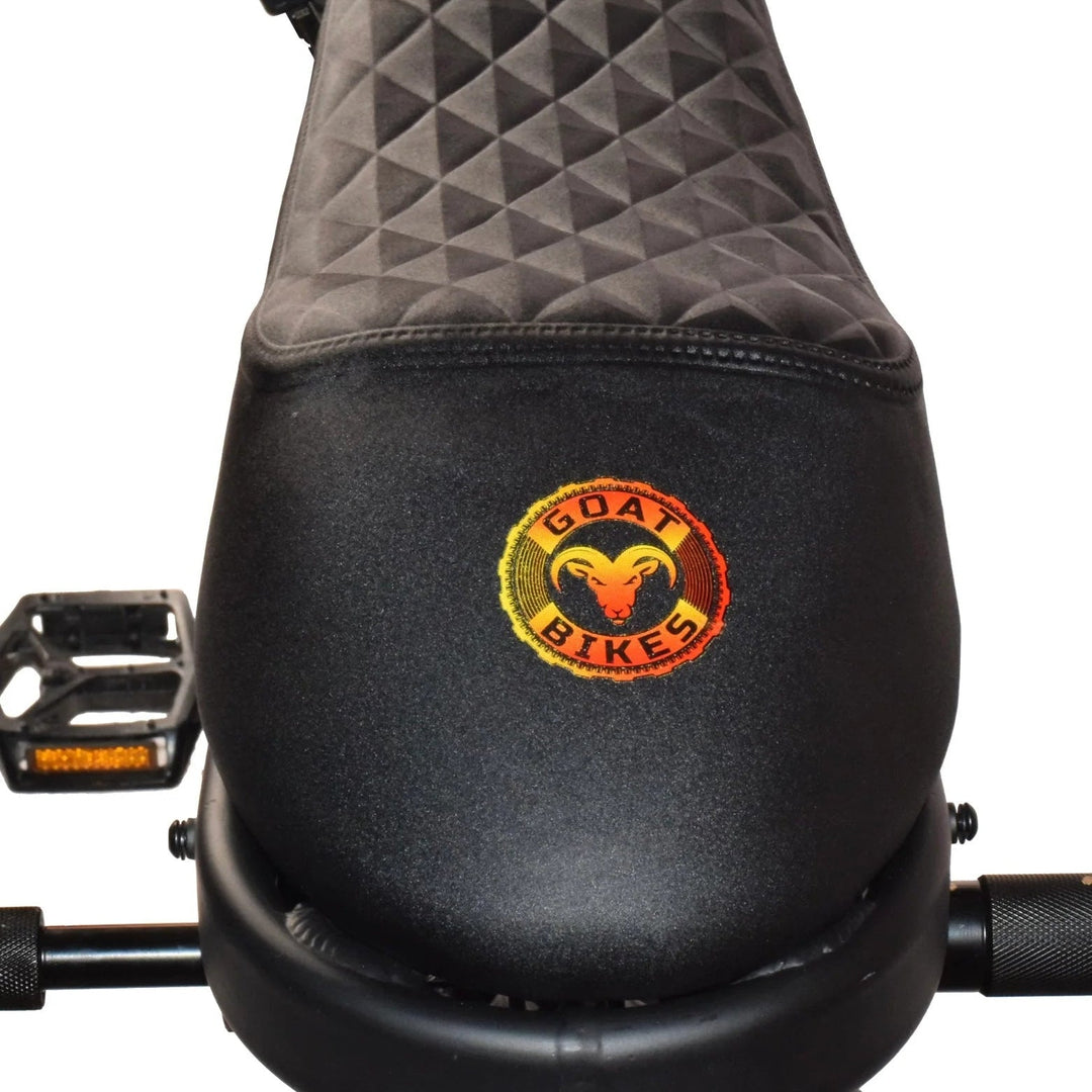 Replacement Seat For Motor Goat Electric Bike Seat Riser Black 2