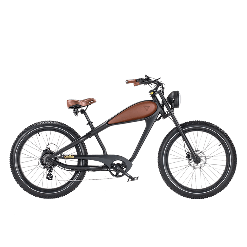 REVI BIKES Cheetah New REVI BIKES Vintage Electric Bikes 17.5AH 1000W 1