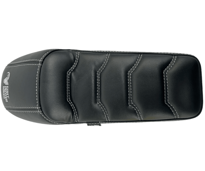 Seat and Seat Riser For Goat Power Bikes Racks & Fenders Motor Goat Seat-C12-Grey Stitching 7