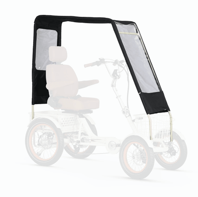 Simple Glide 4 Wheel EBike Canopy Canopies 1