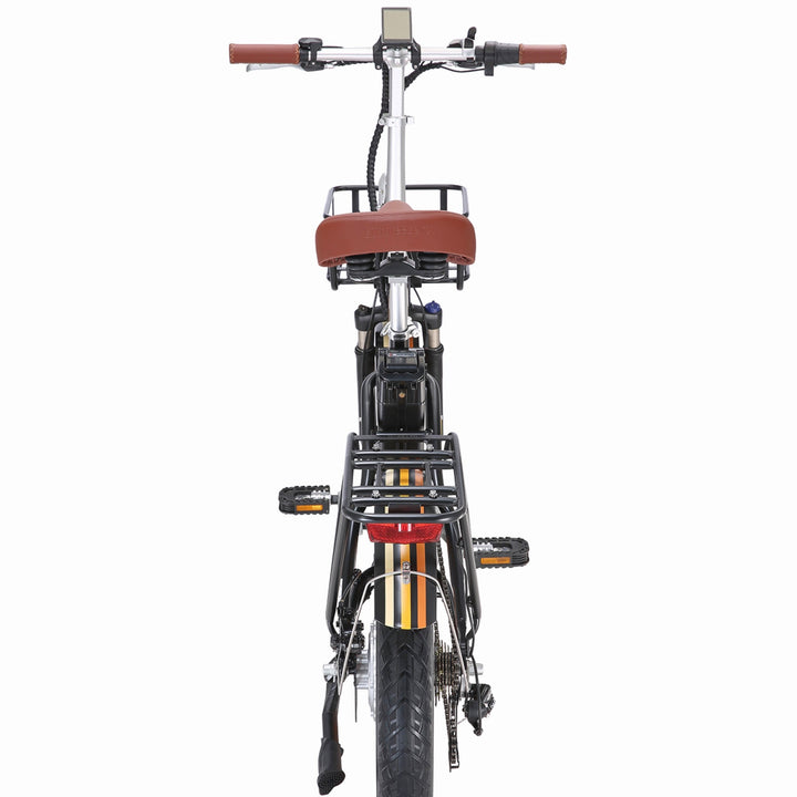 Sixthreezero All-Terrain Zip n' Fold 750W Fat Tire Electric Bike Folding Electric Bikes Cream 15