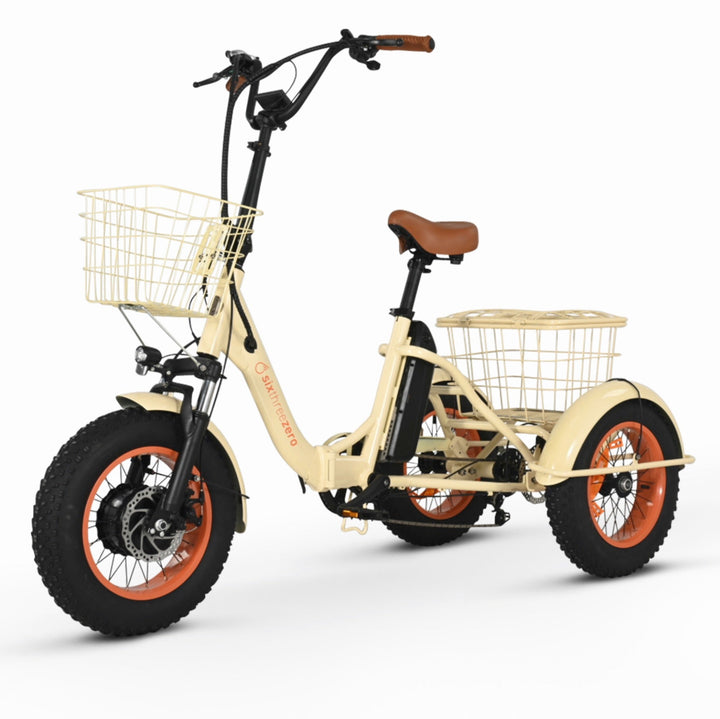 Sixthreezero Easy Transit 750W Fat Tire Electric Trike Folding Electric Trikes 4