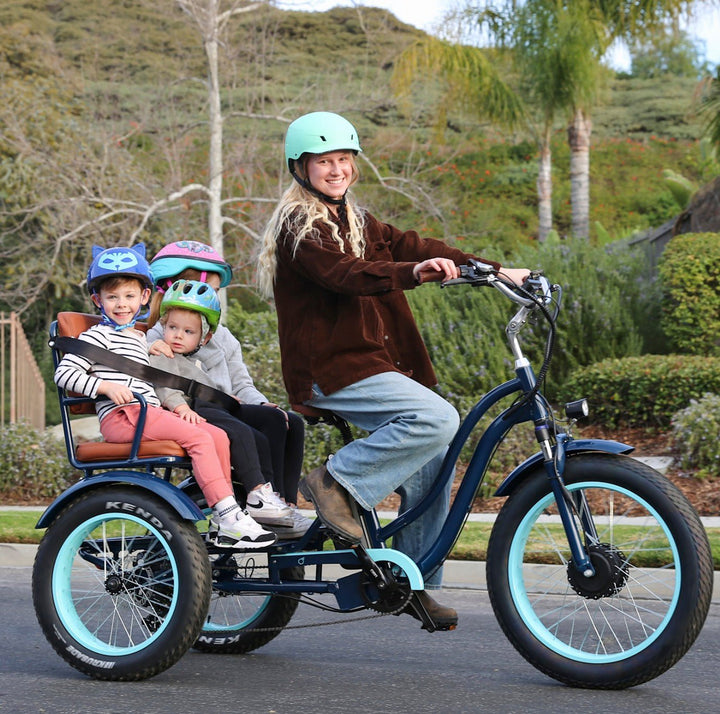 Sixthreezero EVRY journey E-Tirke Rickshaw w/ Hitch Attachment & Hydraulic Brakes Electric Rickshaw Trikes 18