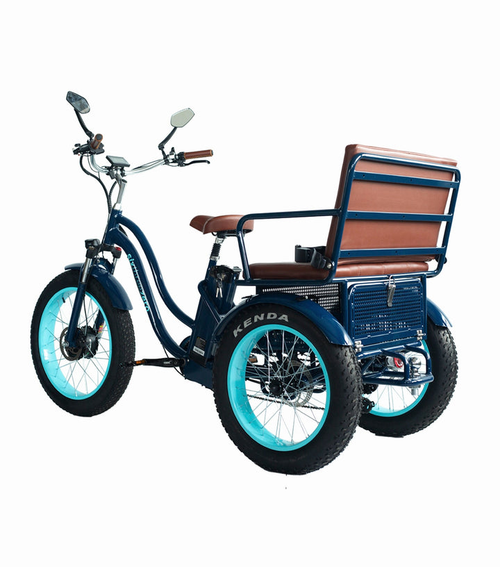 Sixthreezero EVRY journey E-Tirke Rickshaw w/ Hitch Attachment & Hydraulic Brakes Electric Rickshaw Trikes 3
