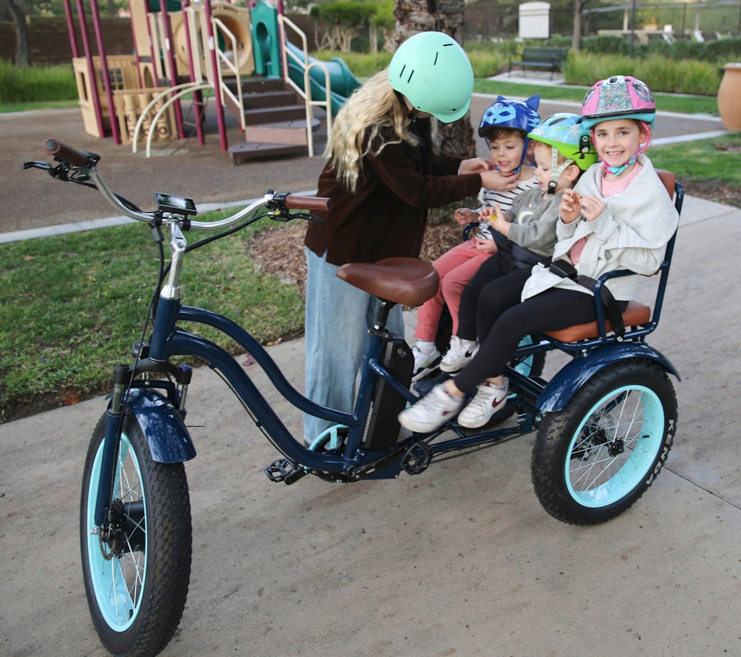Sixthreezero EVRY journey E-Trike Rickshaw 750W with Passenger Seat Electric Rickshaw Trikes 19