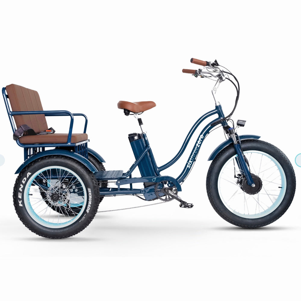 Sixthreezero EVRY journey E-Trike Rickshaw 750W with Passenger Seat Electric Rickshaw Trikes 2