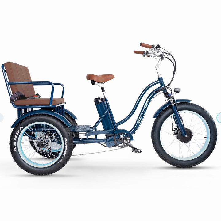 Sixthreezero EVRY journey E-Trike Rickshaw 750W with Passenger Seat Electric Rickshaw Trikes 2