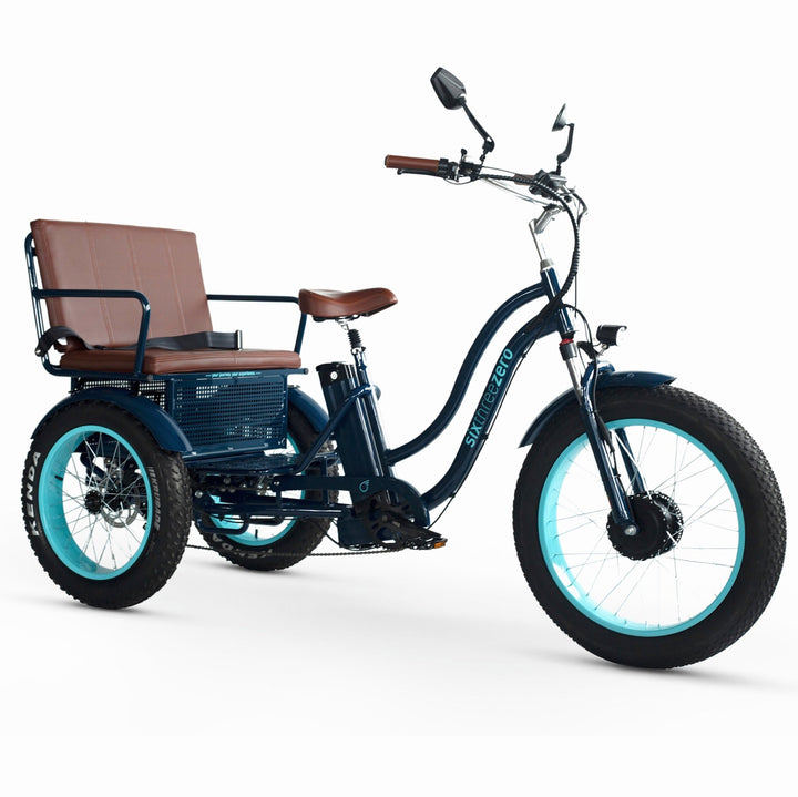 Sixthreezero EVRY journey E-Trike Rickshaw 750W with Passenger Seat Electric Rickshaw Trikes 1