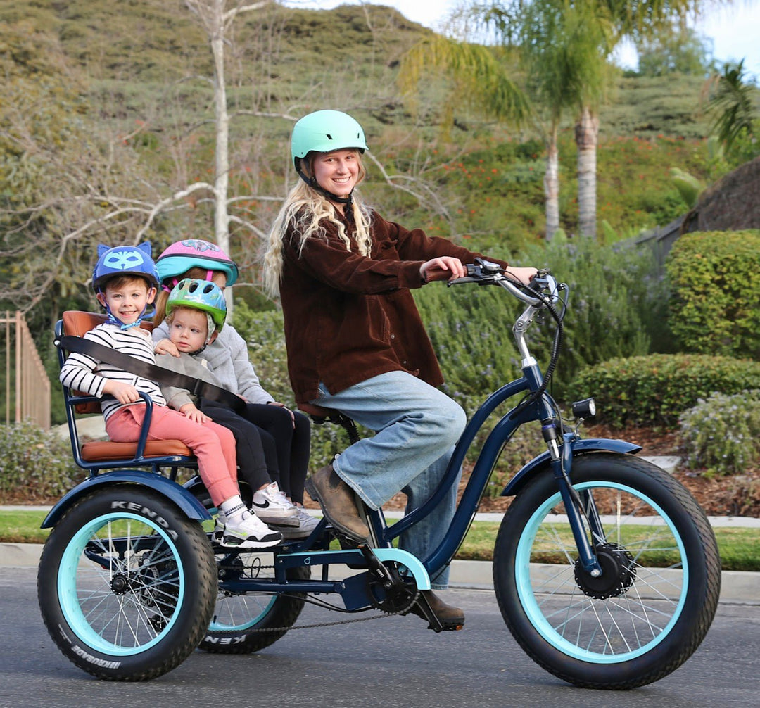 Sixthreezero EVRY journey Electric Rickshaw 1000w Mid Drive Electric Rickshaw Trikes 11