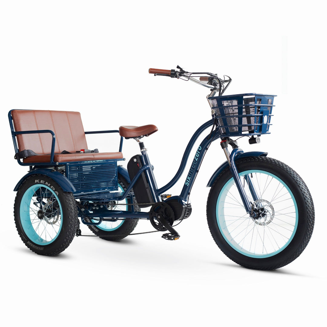 Sixthreezero EVRY journey Electric Rickshaw 1000w Mid Drive Electric Rickshaw Trikes 1