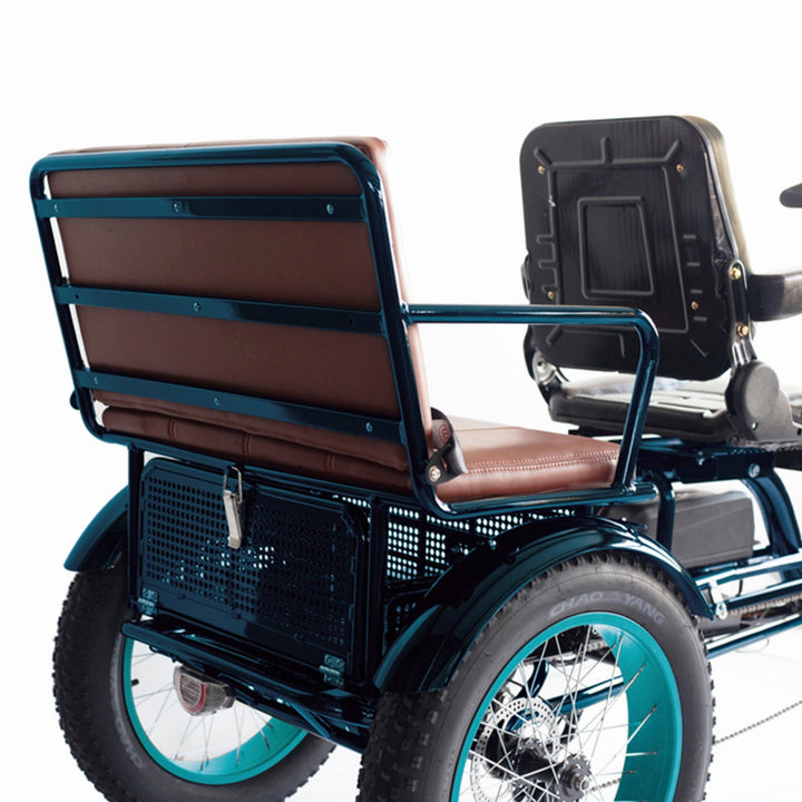 Sixthreezero EVRY journey Recumbent EBike Rickshaw 750W Electric Rickshaw Trikes 8