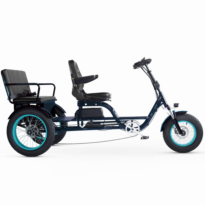 Sixthreezero EVRY journey Recumbent EBike Rickshaw 750W Electric Rickshaw Trikes 3
