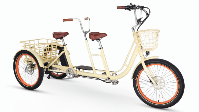 Sixthreezero EVRYjourney Electric Trike Tandem 750W Tandem Electric Trikes 3