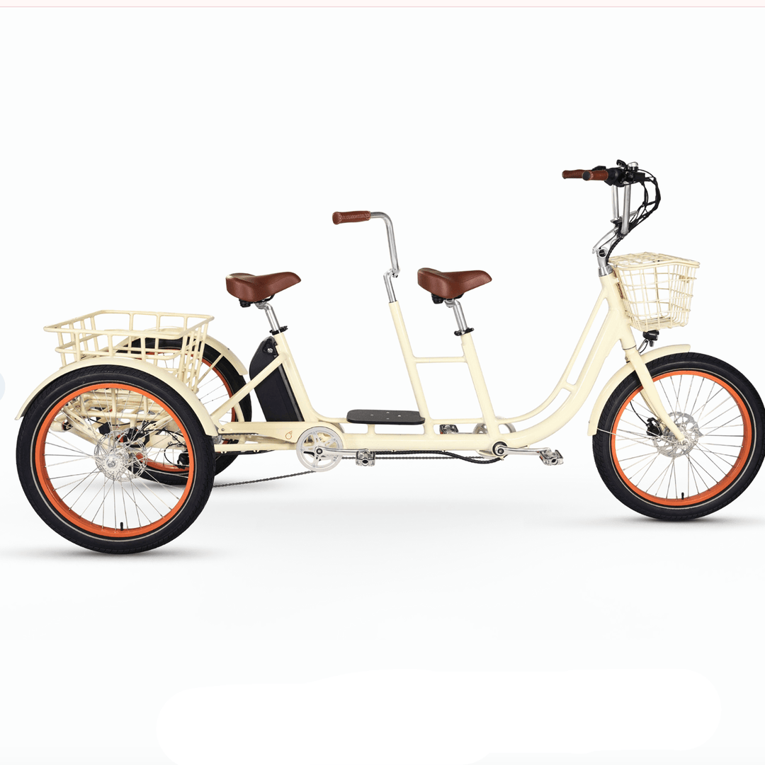 Sixthreezero EVRYjourney Electric Trike Tandem 750W Tandem Electric Trikes 2