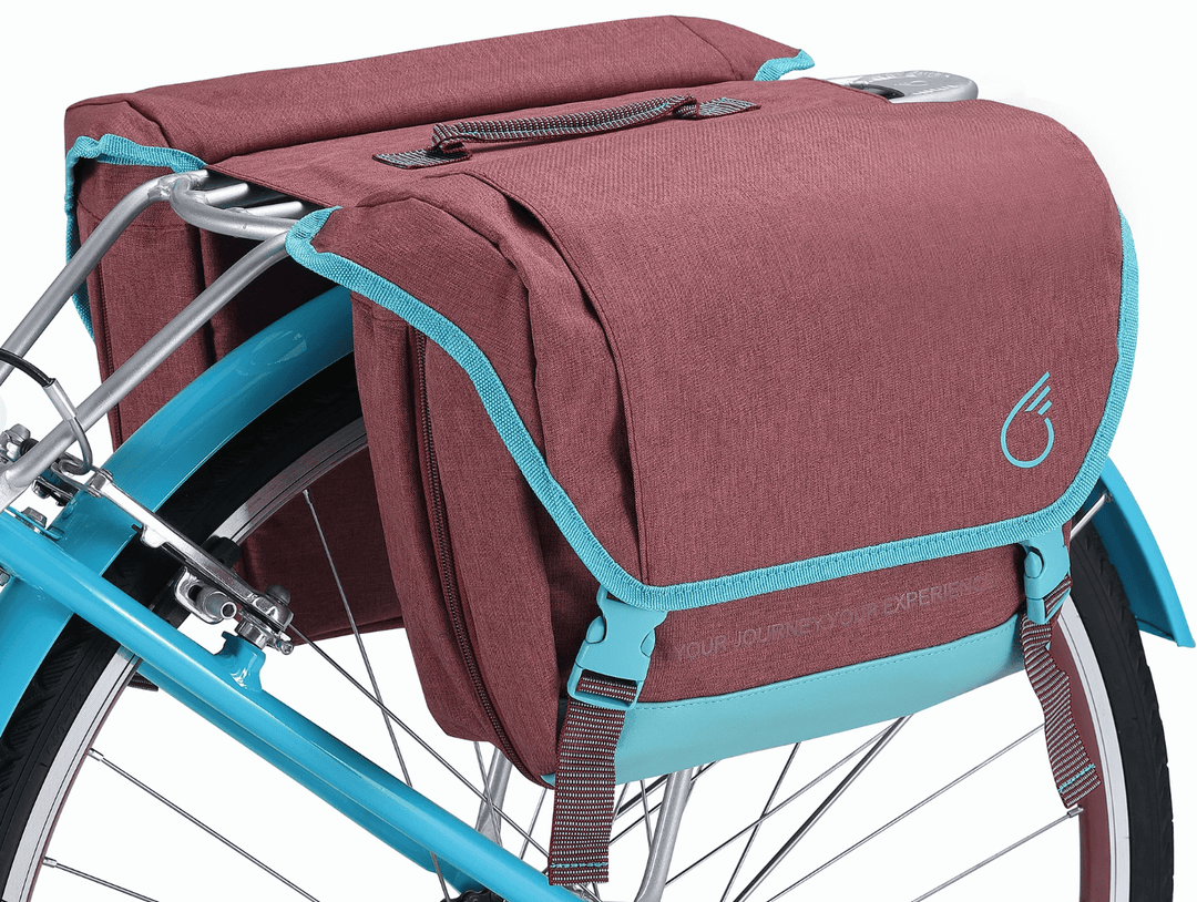 Sixthreezero Rear Rack Bike Bag V1 Bags & Panniers Burgundy 2