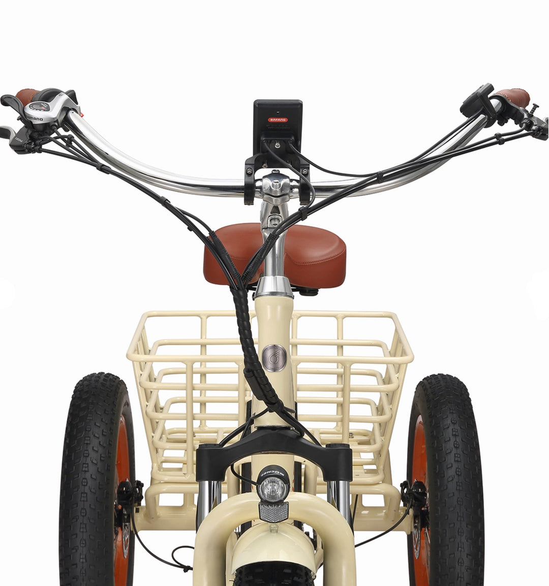 Sixthreezero Simple 3 Wheel Step Thru FAT Tire E-Bike Fat Tire Electric Trikes 5