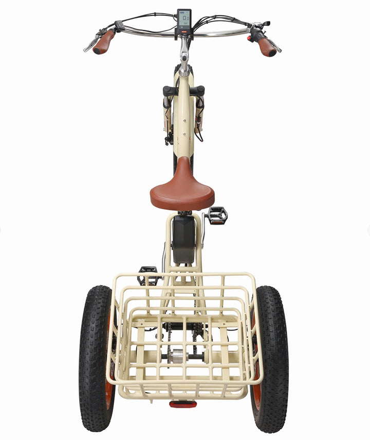 Sixthreezero Simple 3 Wheel Step Thru FAT Tire E-Bike Fat Tire Electric Trikes 3