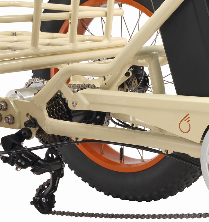 Sixthreezero Simple 3 Wheel Step Thru FAT Tire E-Bike Fat Tire Electric Trikes 6