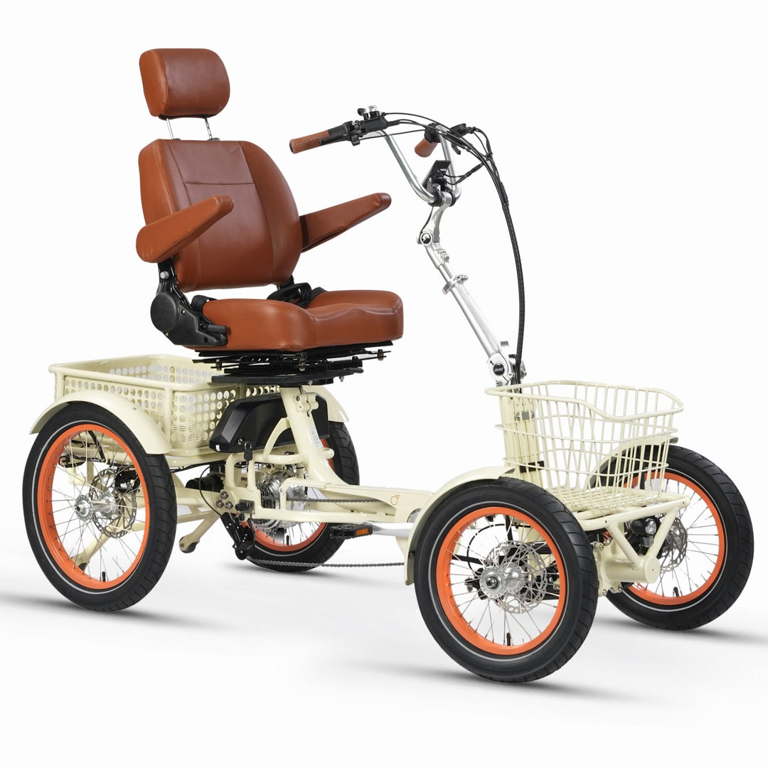 Sixthreezero Simple Glide 4 Wheel 750W Ebike 4 Wheel Electric Bikes 1