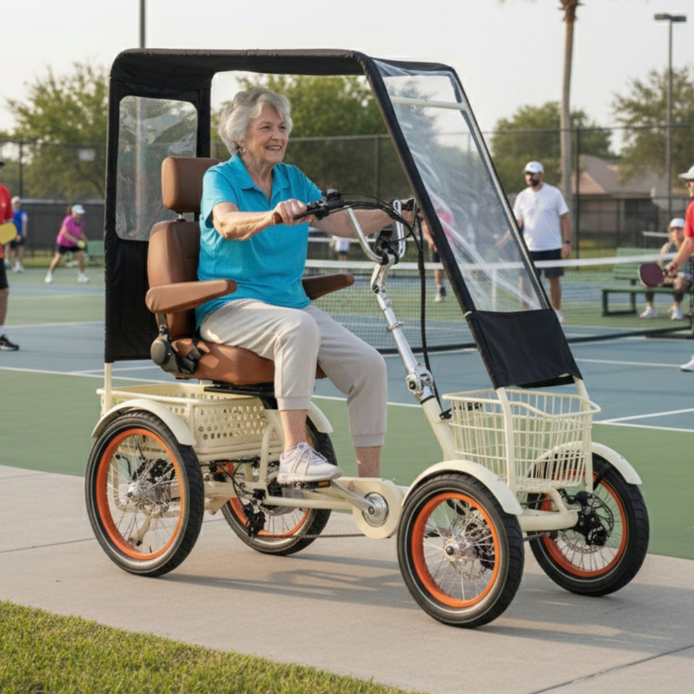 Sixthreezero Simple Glide 4 Wheel 750W Ebike 4 Wheel Electric Bikes 2