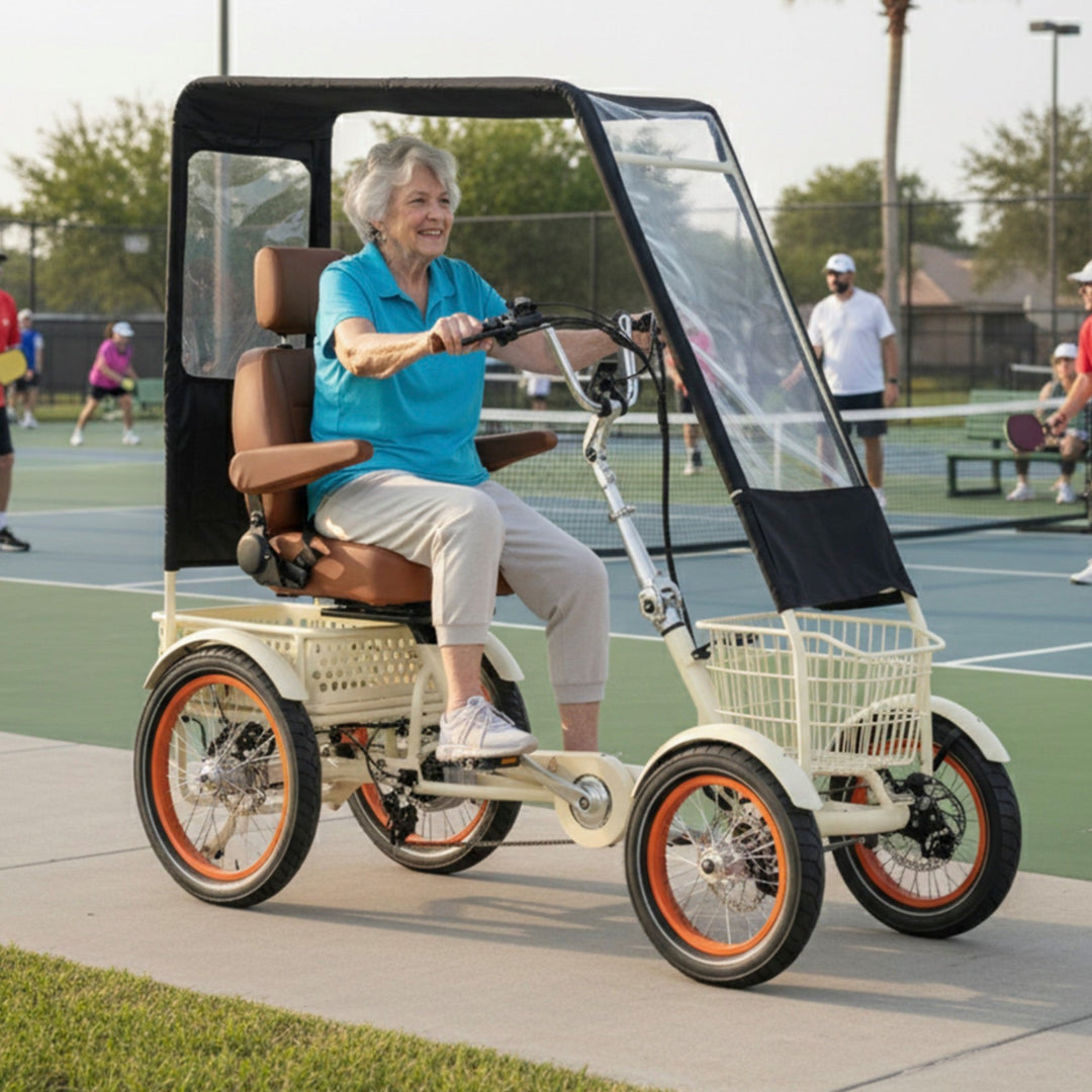 Sixthreezero Simple Glide 4 Wheel 750W Ebike 4 Wheel Electric Bikes 2