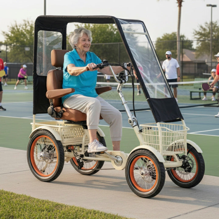 Sixthreezero Simple Glide 4 Wheel 750W Ebike 4 Wheel Electric Bikes 2