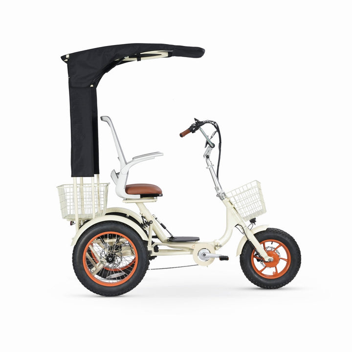 Sixthreezero Simple Glide Dual 750w (Max 1500w, Dual Battery, Total 30ah) Step-Thru Electric Trikes 3