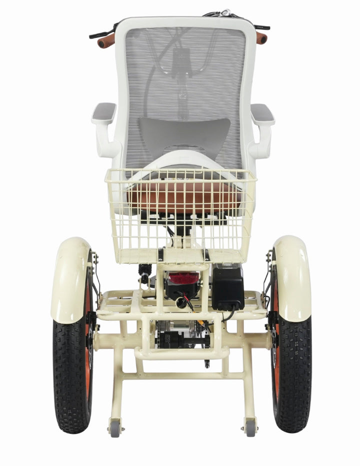 Sixthreezero Simple Glide Dual 750w (Max 1500w, Dual Battery, Total 30ah) Step-Thru Electric Trikes 9