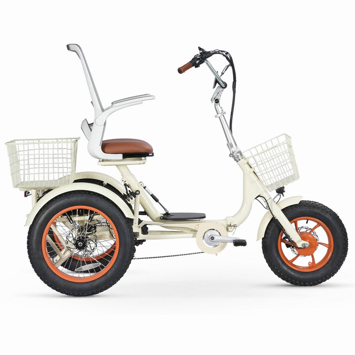 Sixthreezero Simple Glide Dual 750w (Max 1500w, Dual Battery, Total 30ah) Step-Thru Electric Trikes 7