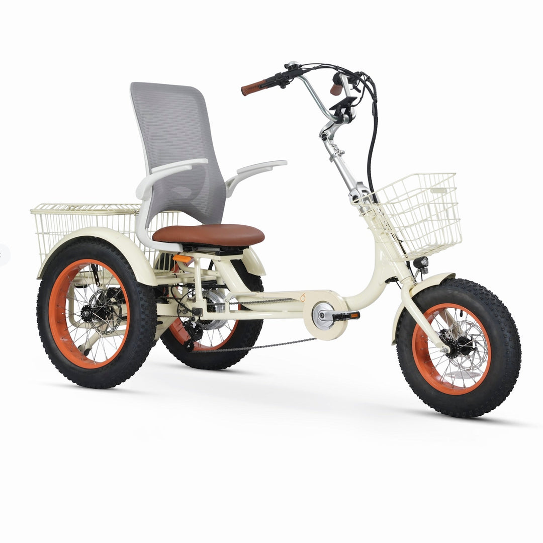 Sixthreezero Simple Glide Low Seat 750w Recumbent ETrike Step-Thru Electric Trikes 1